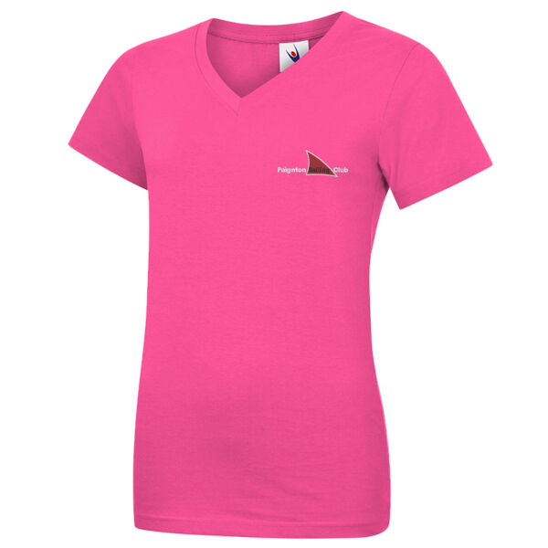 Paignton Ladies V Neck T-Shirt Thumbnail